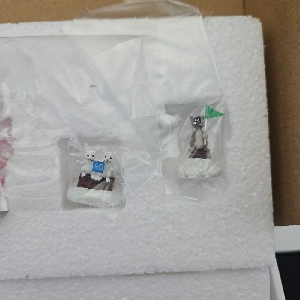 Hawthorne Village‎ Rudolph Christmas Town Train Flight Camp Gondola Car New COA